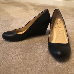 Jessica Simpson wedge heels